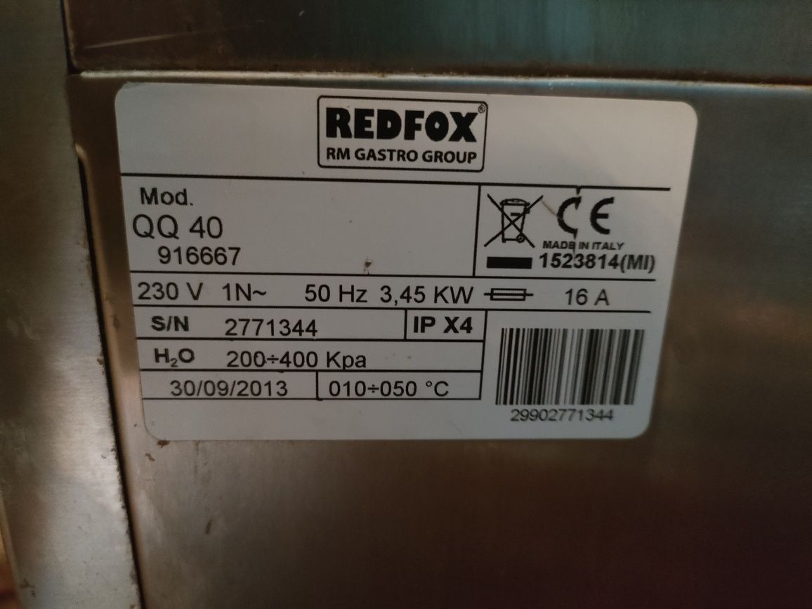 Zmywarka RM Gastro QQ 40 Red Fox