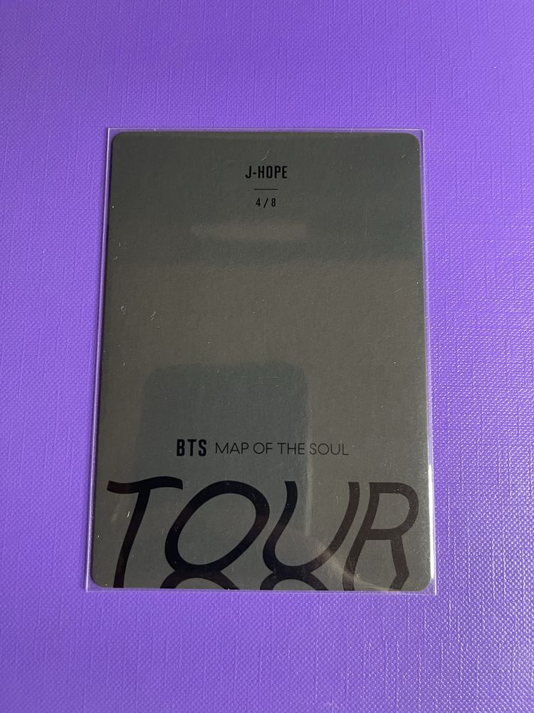 Jhope photocard map of the soul 4/8