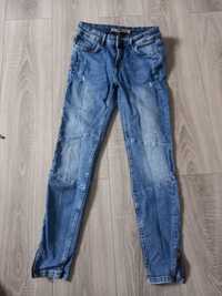 Spodnie dżinsy jeansy damskie S 36 sinsay