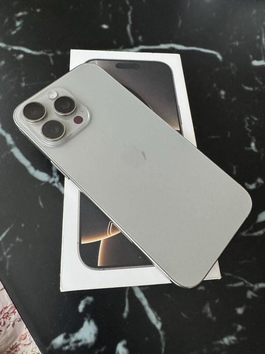 Iphone 16 Pro Max, Natural Titanium, 256GB