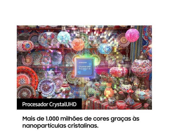 TV 55" Crystal UHD 4K CU7105 (Smart TV - 2023)