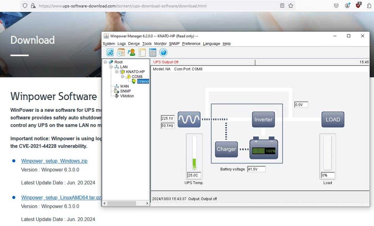 ДБЖ  Online Santak ups 36V