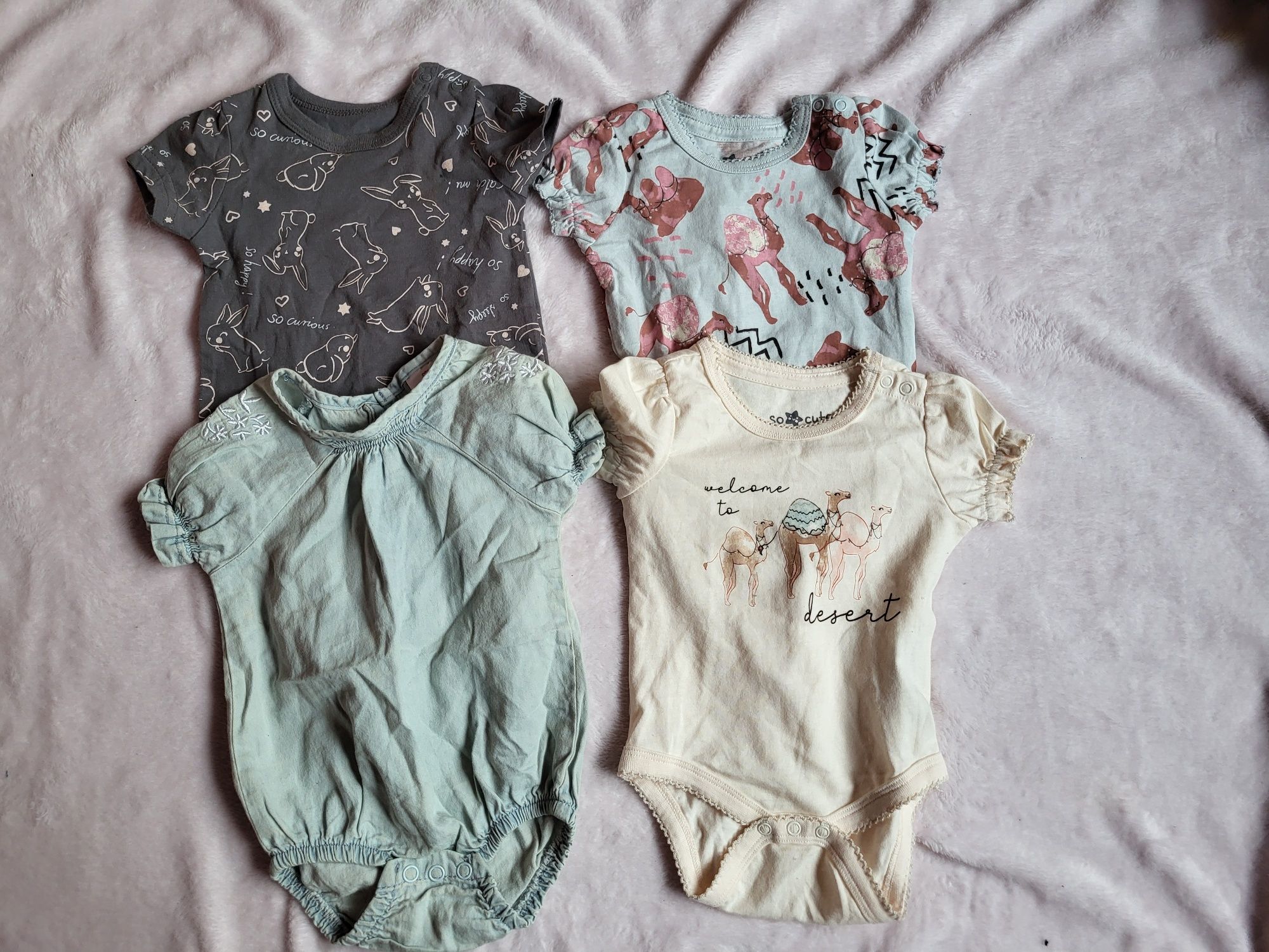 Paczka ubranek 62-68 H&M Next i inne 48 szt e