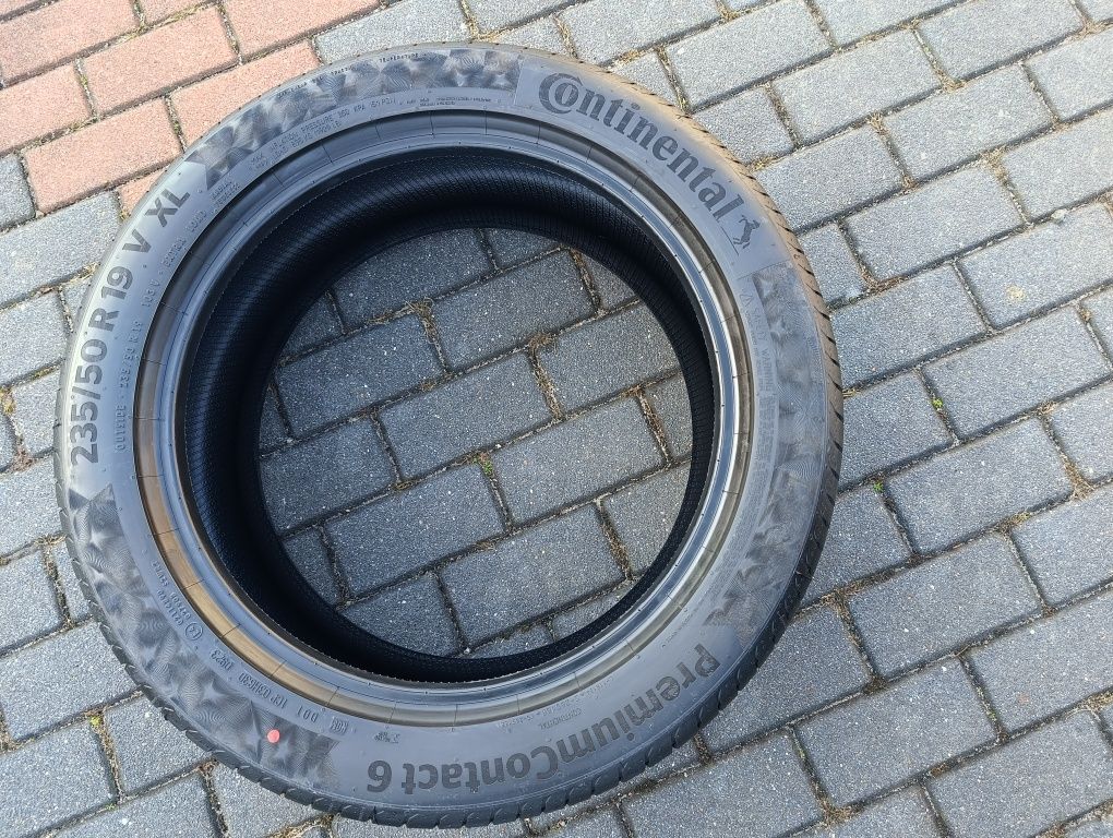 Praktycznie nowe opony-Continental PremiumContact 6 235/50 R19 103 V