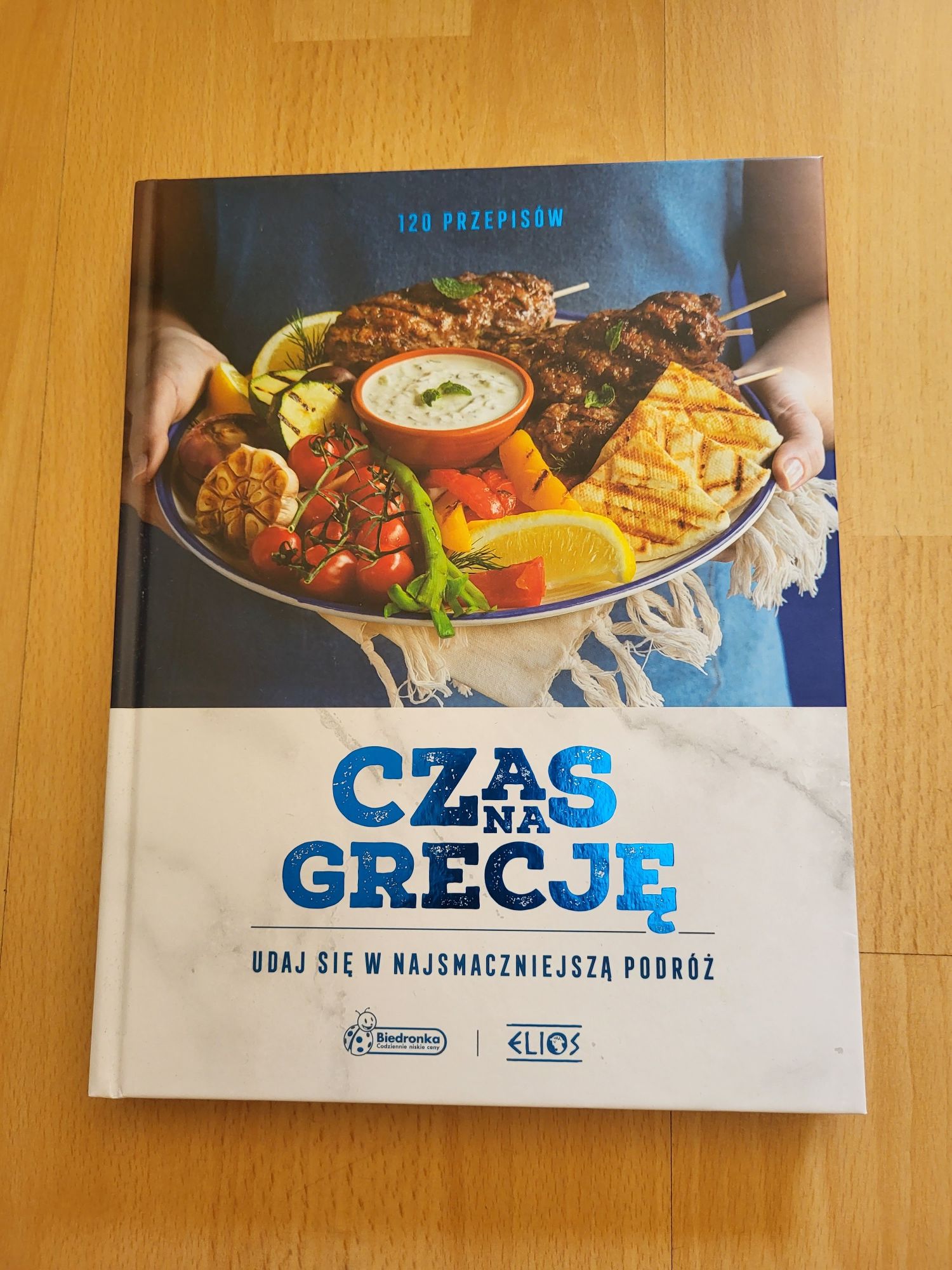 Książka  kucharska Czas na Grecję