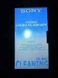 Чистящая видеокассета для видеомагнитофонов SVHS и VHS Sony T-6CLD