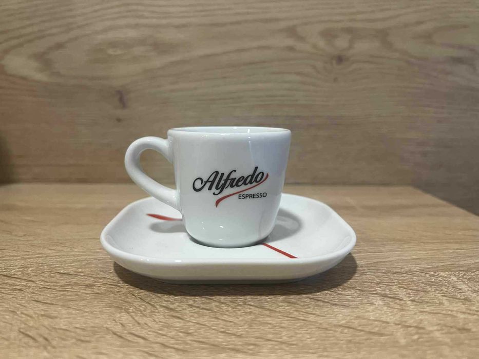 Zestaw porcelany i szkła do kawy ALFREDO