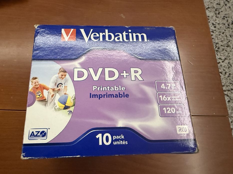 Caixa 10 DVD Printable