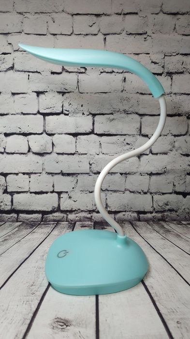 Настільна акумуляторна лампа USB, сенсорна, світлодіодна