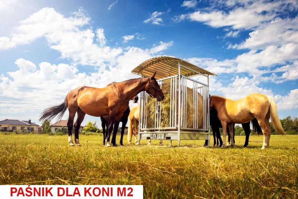 PAŚNIK OCYNKOWANY z daszkiem dla Bydła Koni Krów