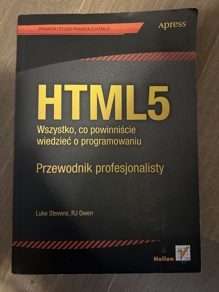 Ksiazka HTML 5 Owen