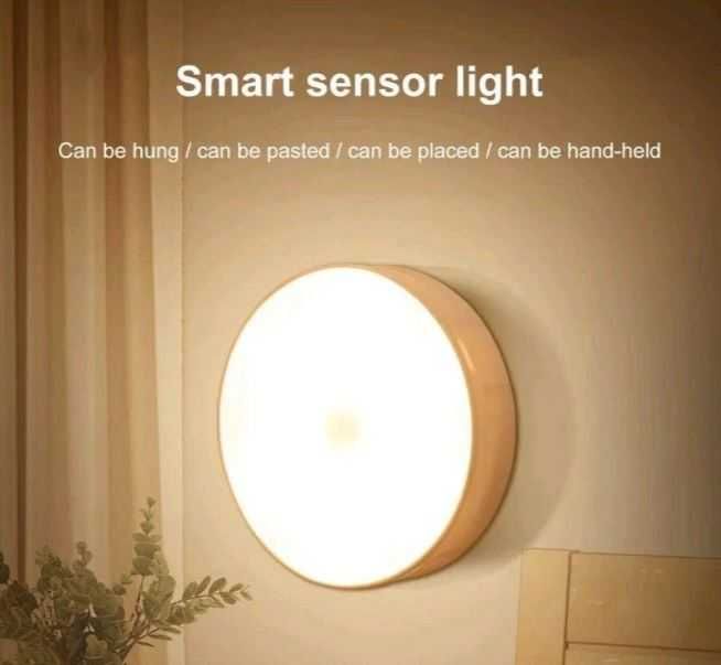 Luz LED com Sensor de Movimento - Carregamento USB - NOVO