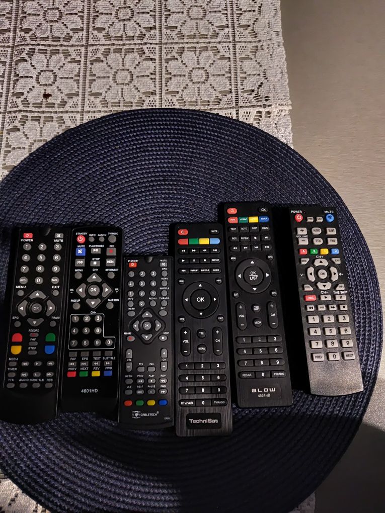 Pilot Blow, Cabletech, TechniSat, do TV, Dekoder, uniwersalny