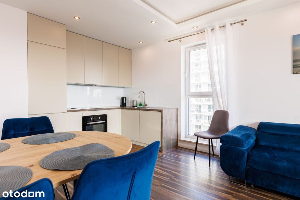 2 sypialnie na 11 piętrze, blisko morza, UG i Obc