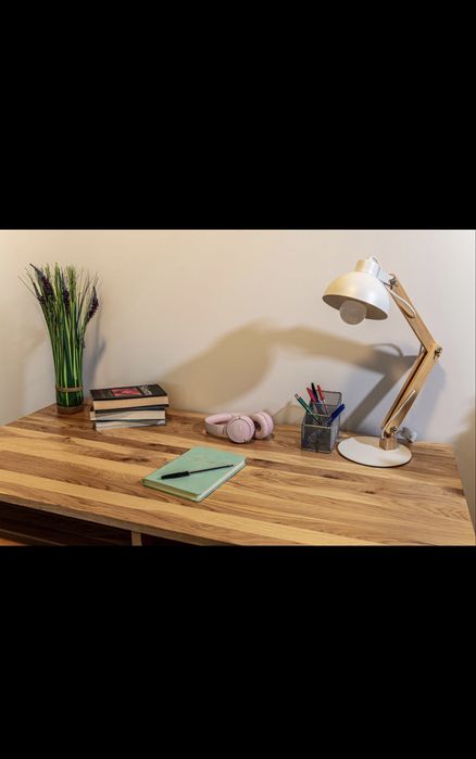 Biurko z litego drewna debowego