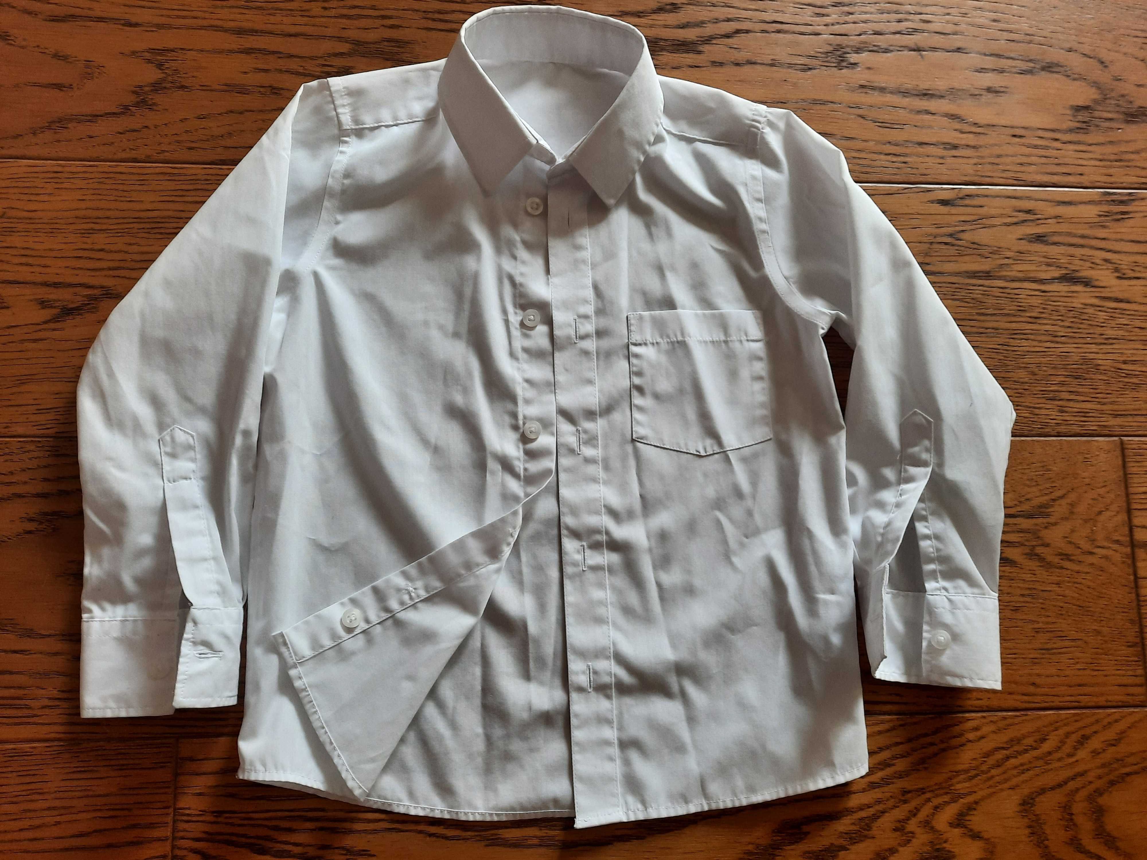 Biała koszula rozmiar 116