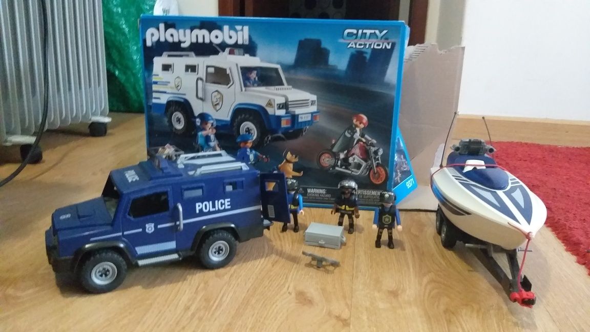 Carros polícia playmobil