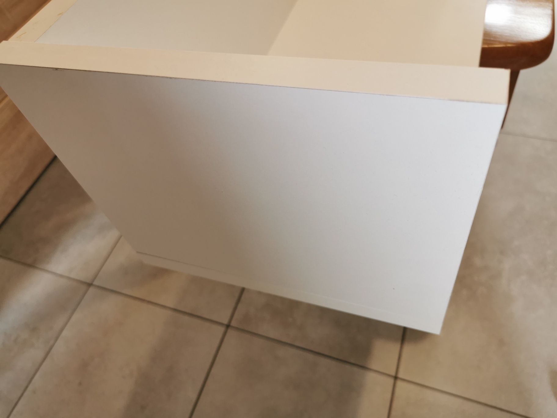 półka ścienna biała marki BRW 100x24x20cm - nieużywana