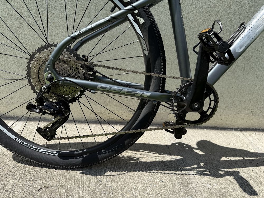 Велосипед Oskar veva 27.5 Gray