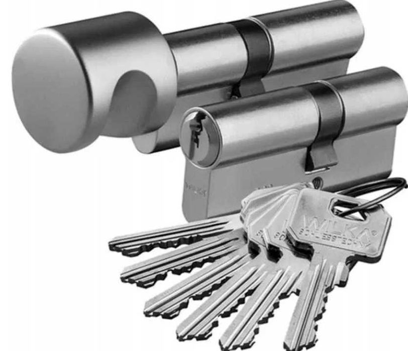 WILKA System 1 KLUCZA Wkładka 35/35+35G/35 z gałką  SUPER CENA !!!