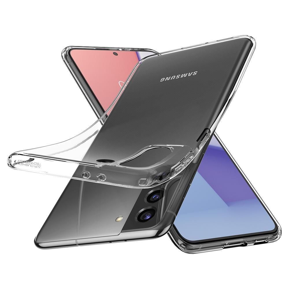Etui Spigen Liquid Crystal Do Samsung Galaxy S21 Crystal Clear