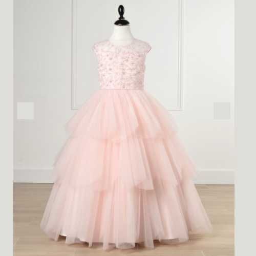 Vestidos longos de princesa para crianças. Temos loja, envio gratis