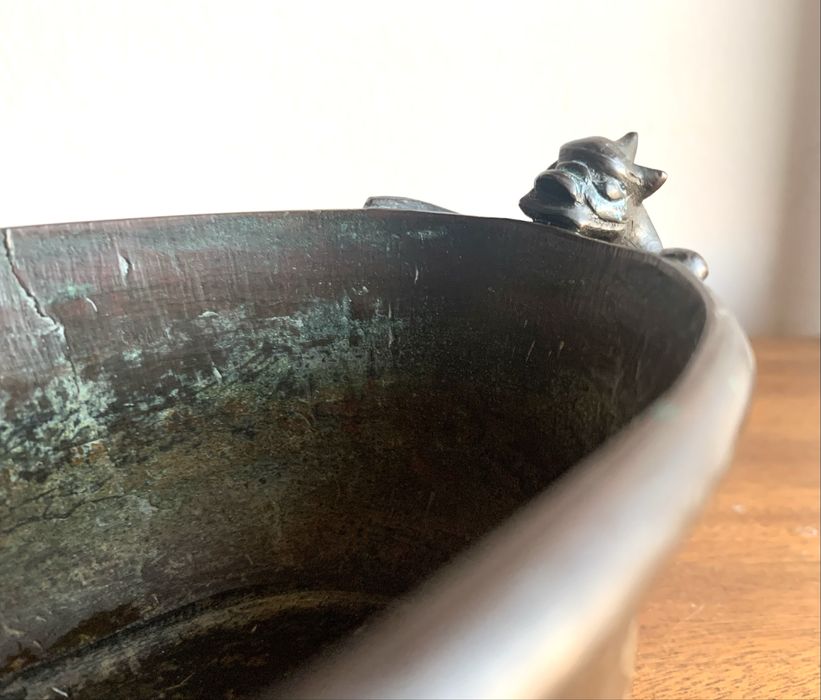 Queimador de incenso e base