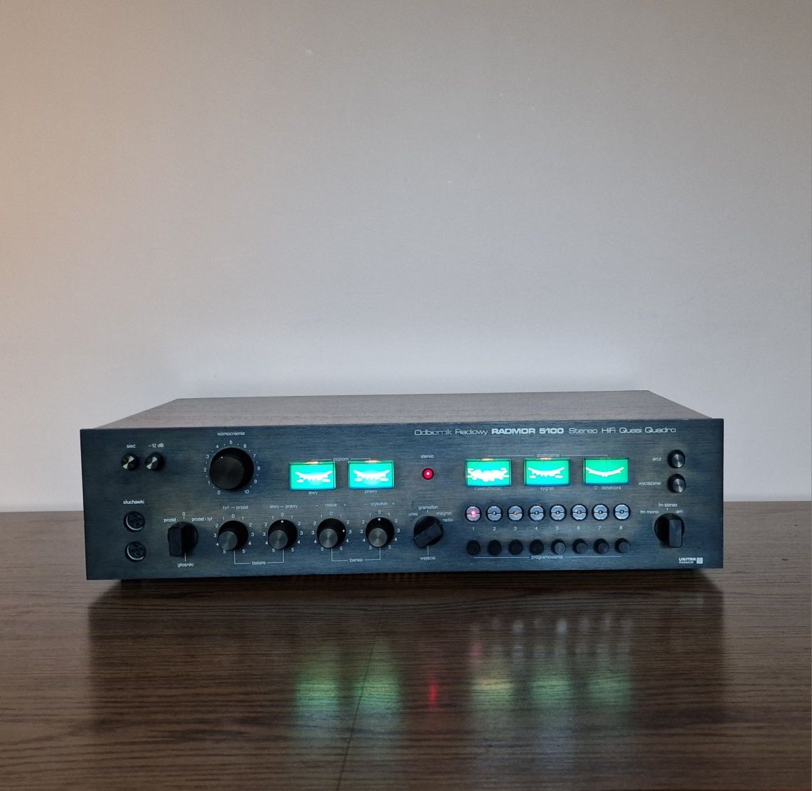 Amplituner Unitra Fonica Radmor 5100, Radio, Wzmacniacz