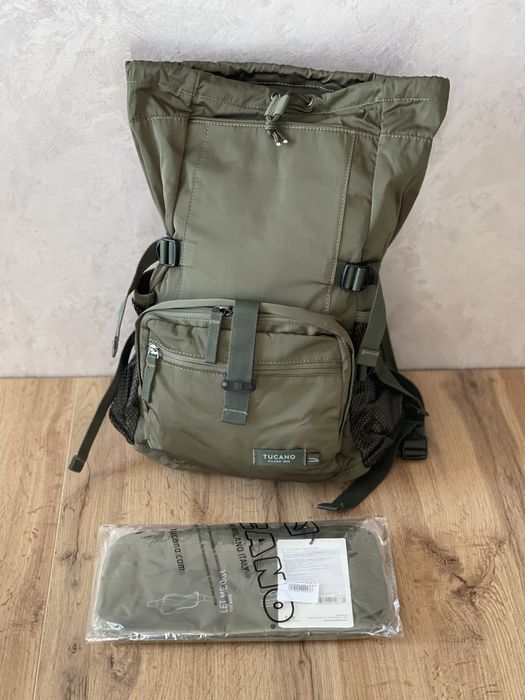 Рюкзак Tucano Desert для ноутбуків 13/14", хакі,-29%+ BONUS