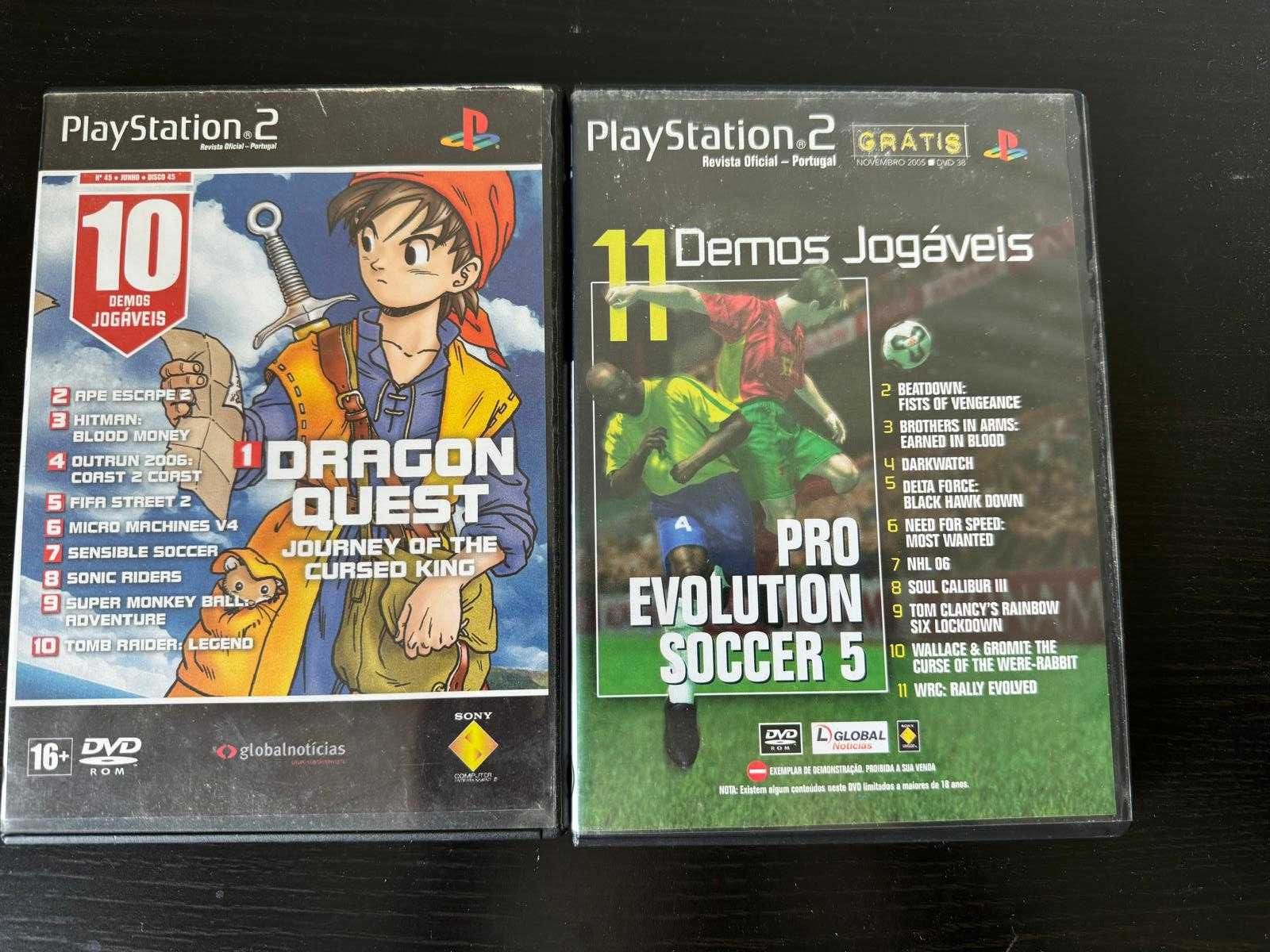 [PS2] 12 jogos + 21 demos