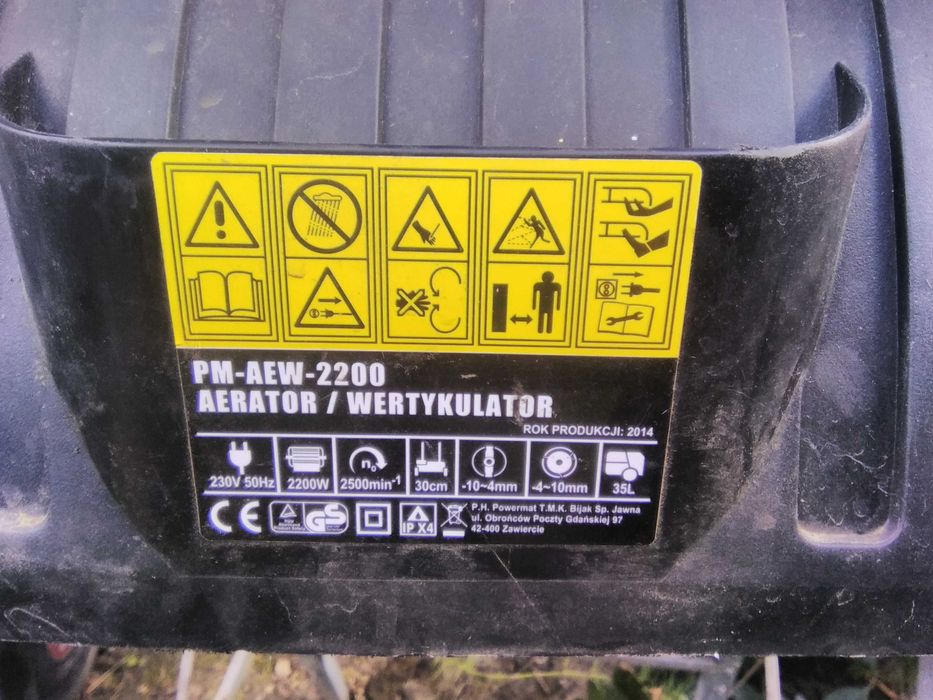 glebogryzarka/z osprzętem/