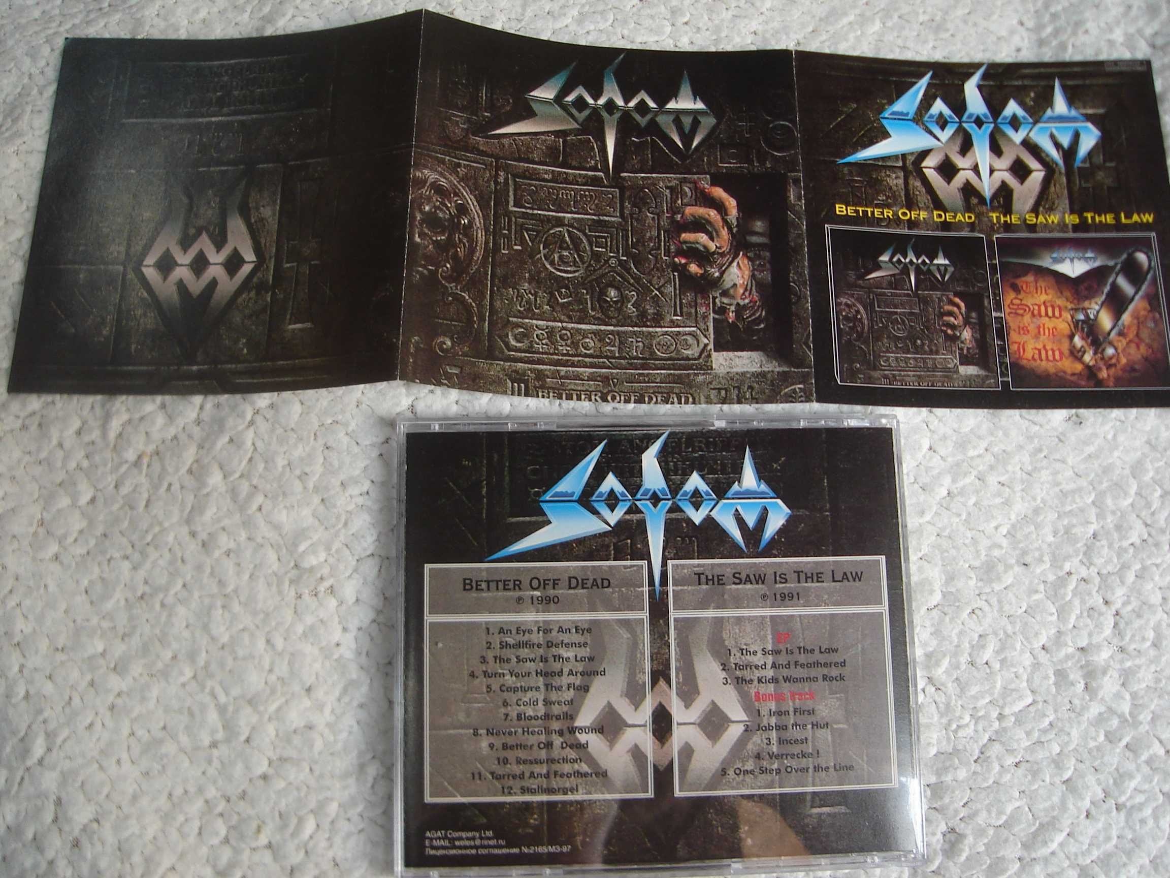 Zestaw Sodom Code Red , Better off dead