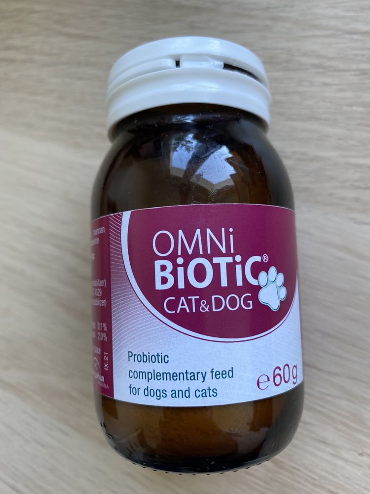 Omnibiotic cat&dog probiotyczny suplement diety dla kotów i psów