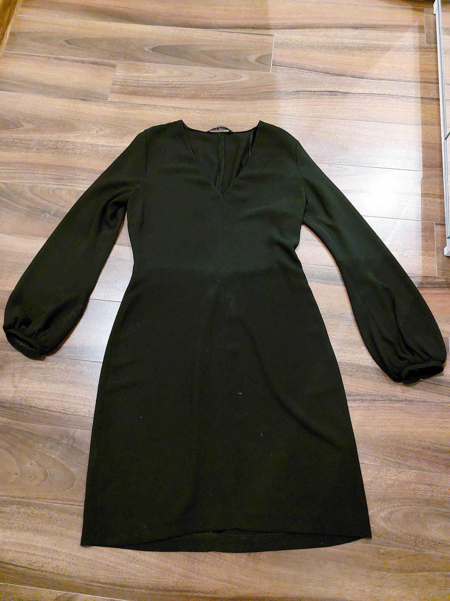 czarna sukienka Zara M