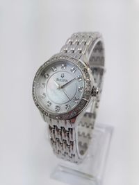 Женские часы Bulova 96L164, камни Swarovski. Идеальный подарок девушке