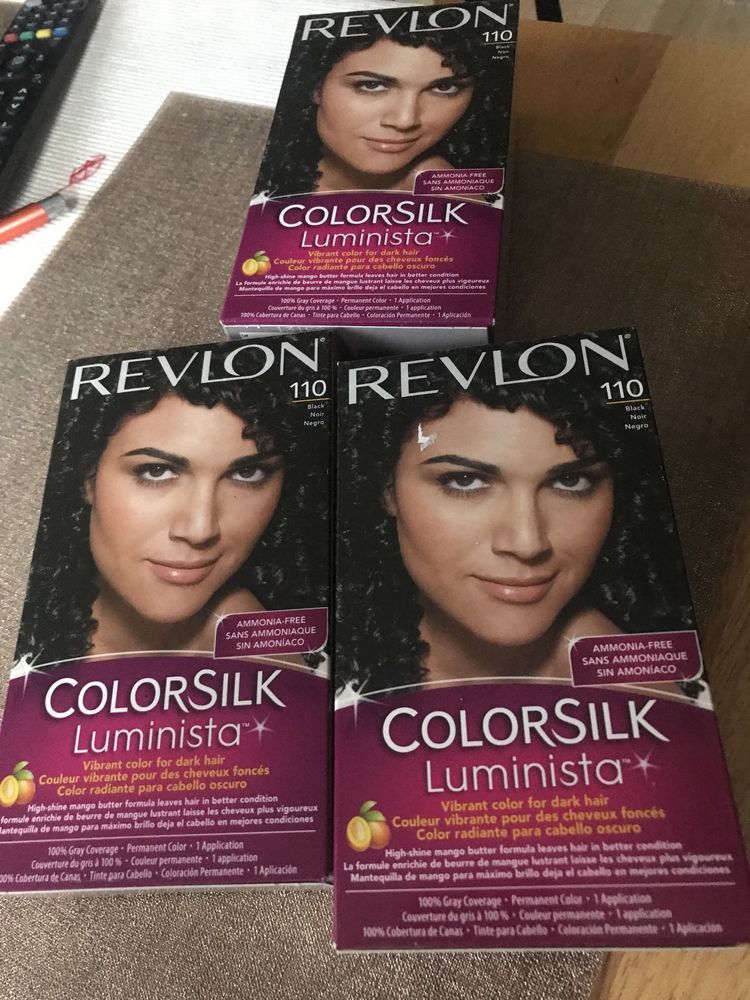 Farba czarna Revlon 110 zgrzewka 3 szt.