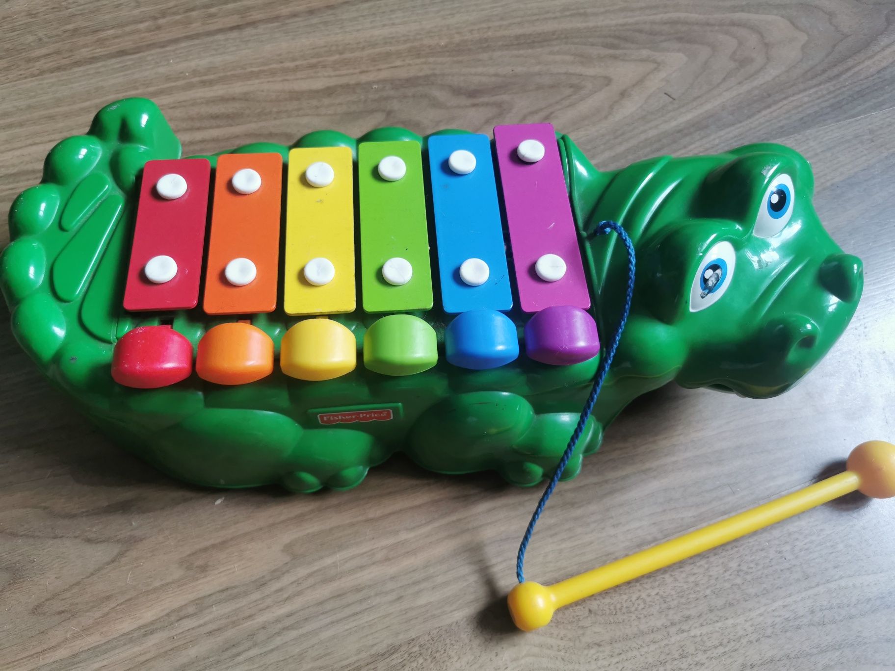 Cymbalki krokodyl Fisher price