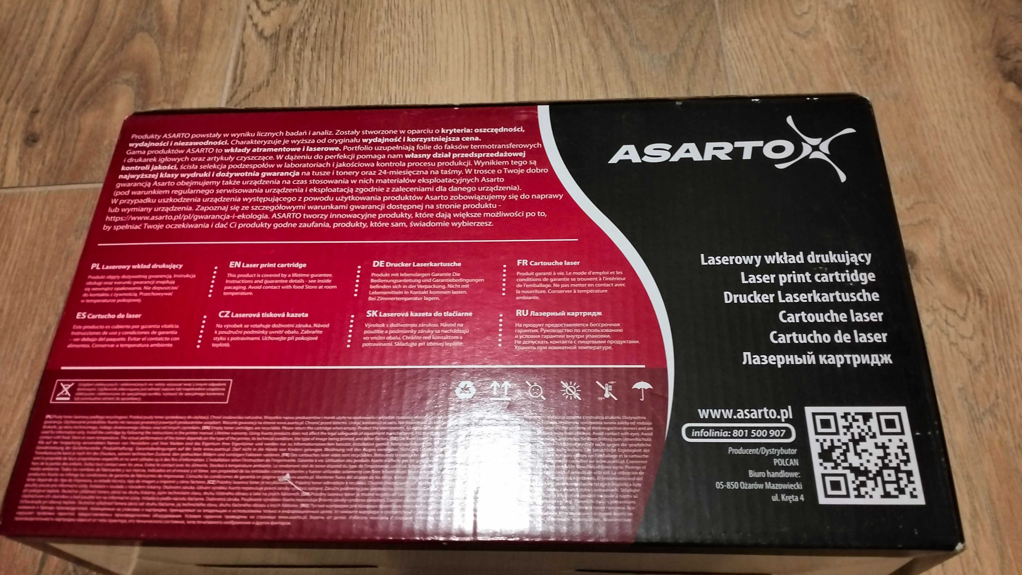 Toner Asarto do HP 05BXN black nowy