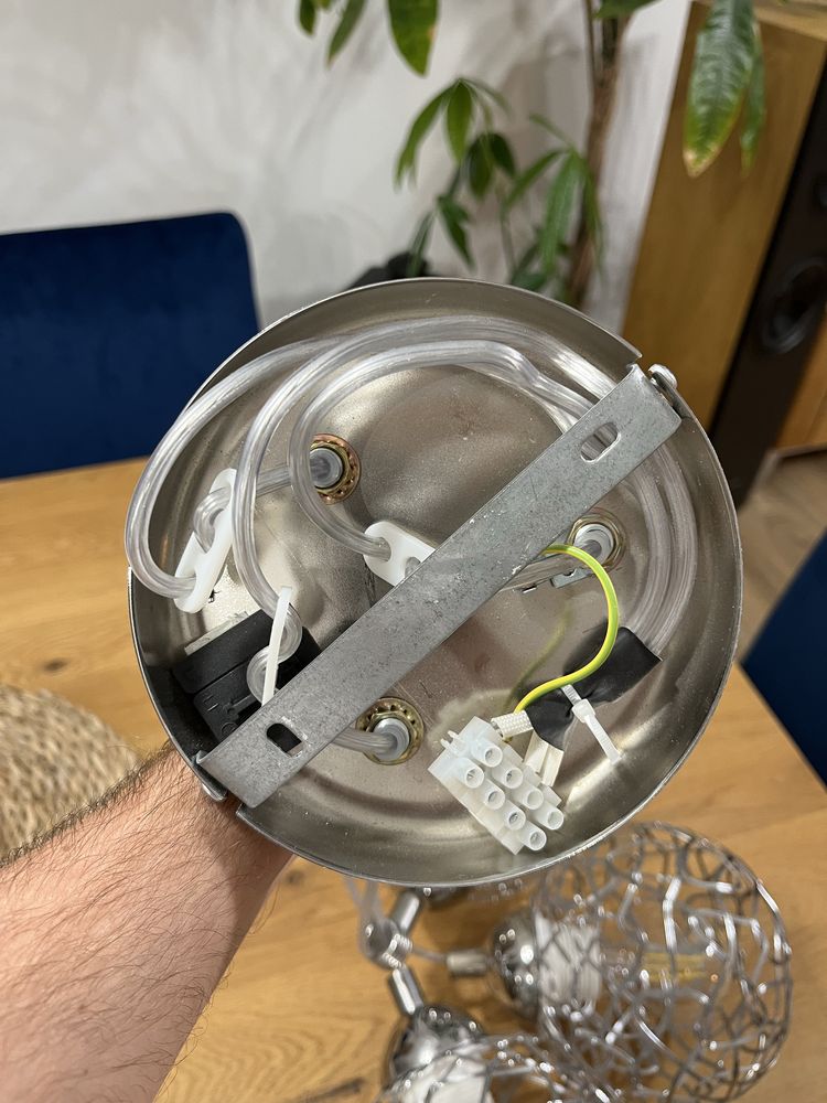 Lampa wisząca chrom
