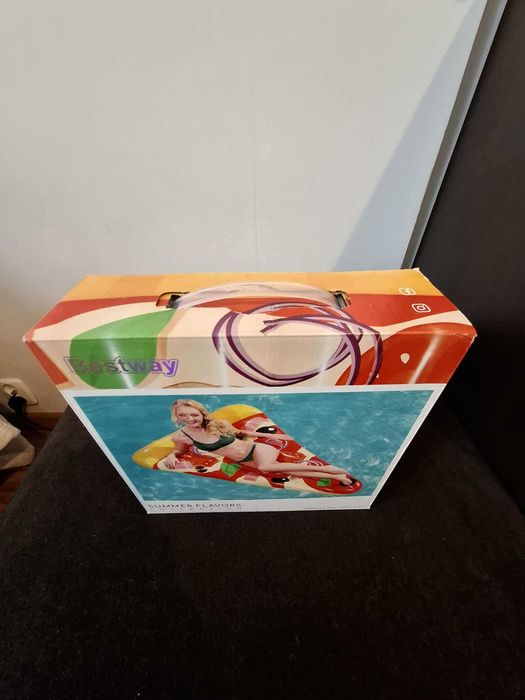 Materac nadmuchiwany do pływania pizza, Bestway