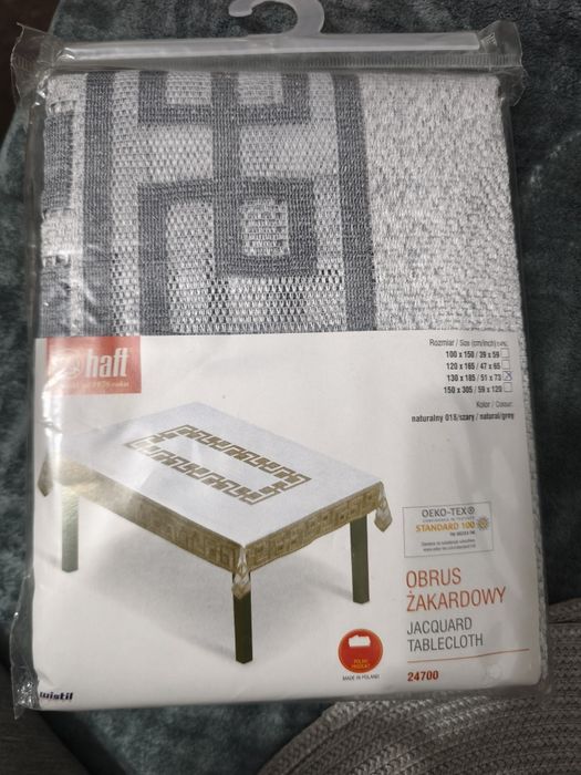 Obrus żakardowy na ławę