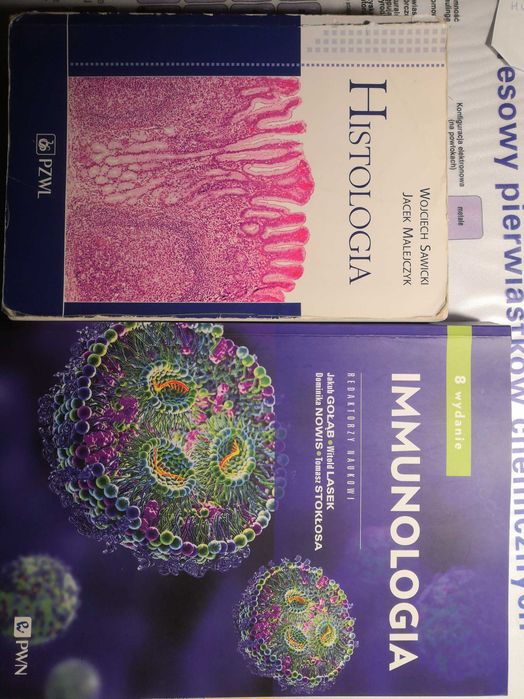 Histologia Sawicki, Immunologia Gołąb