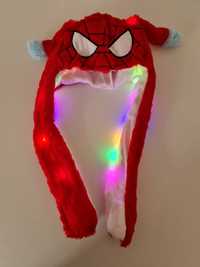 Czapka - Spider-Man -  led