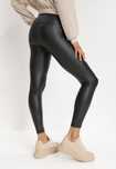 Legginsy skórzane S nowe