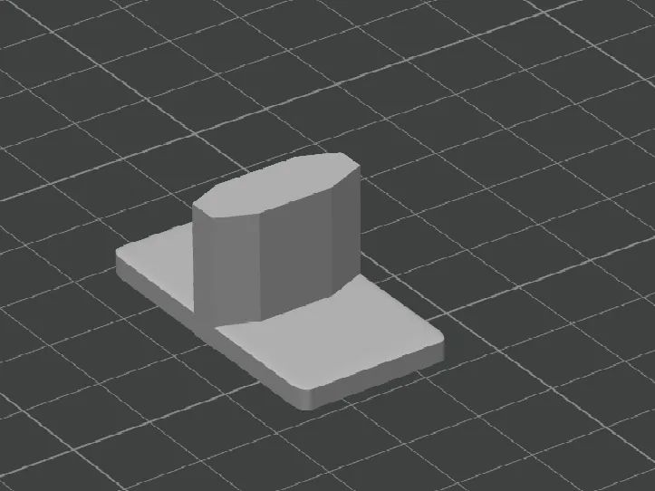 Guia para Porta de Armário Corrediça (Inferior)