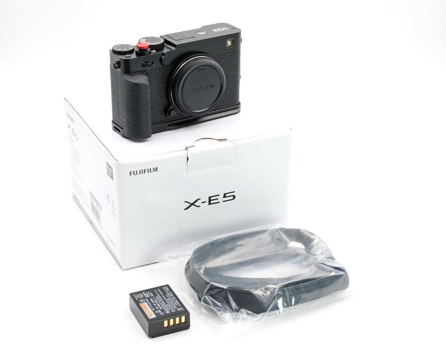 Fujifilm X-E5 Black c/ nova c/ 3 meses