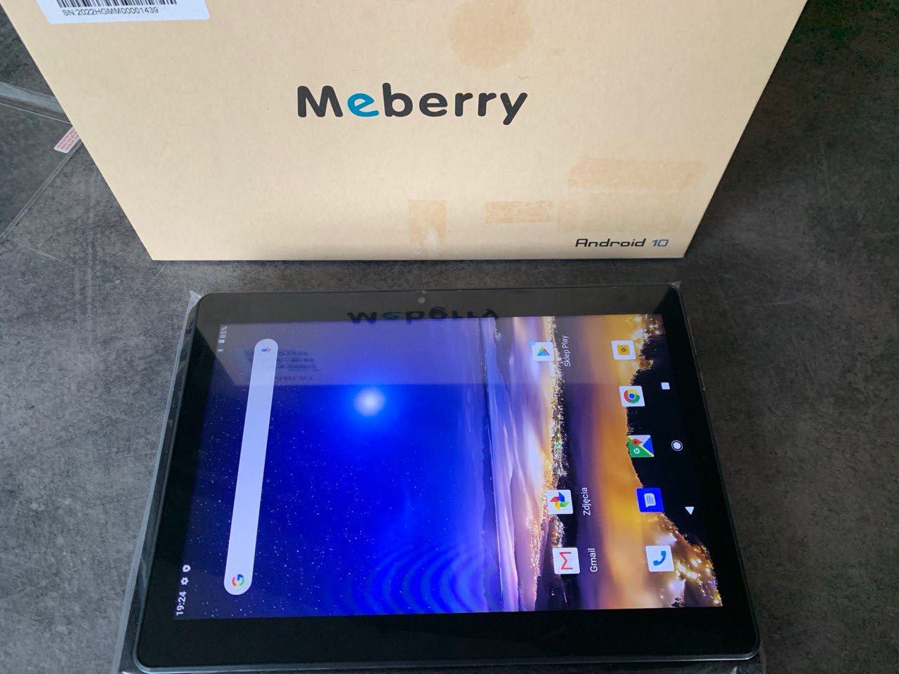 Powystawowy Tablet 10.1 MEBERRY 4 GB / 64 GB czarny Android 10