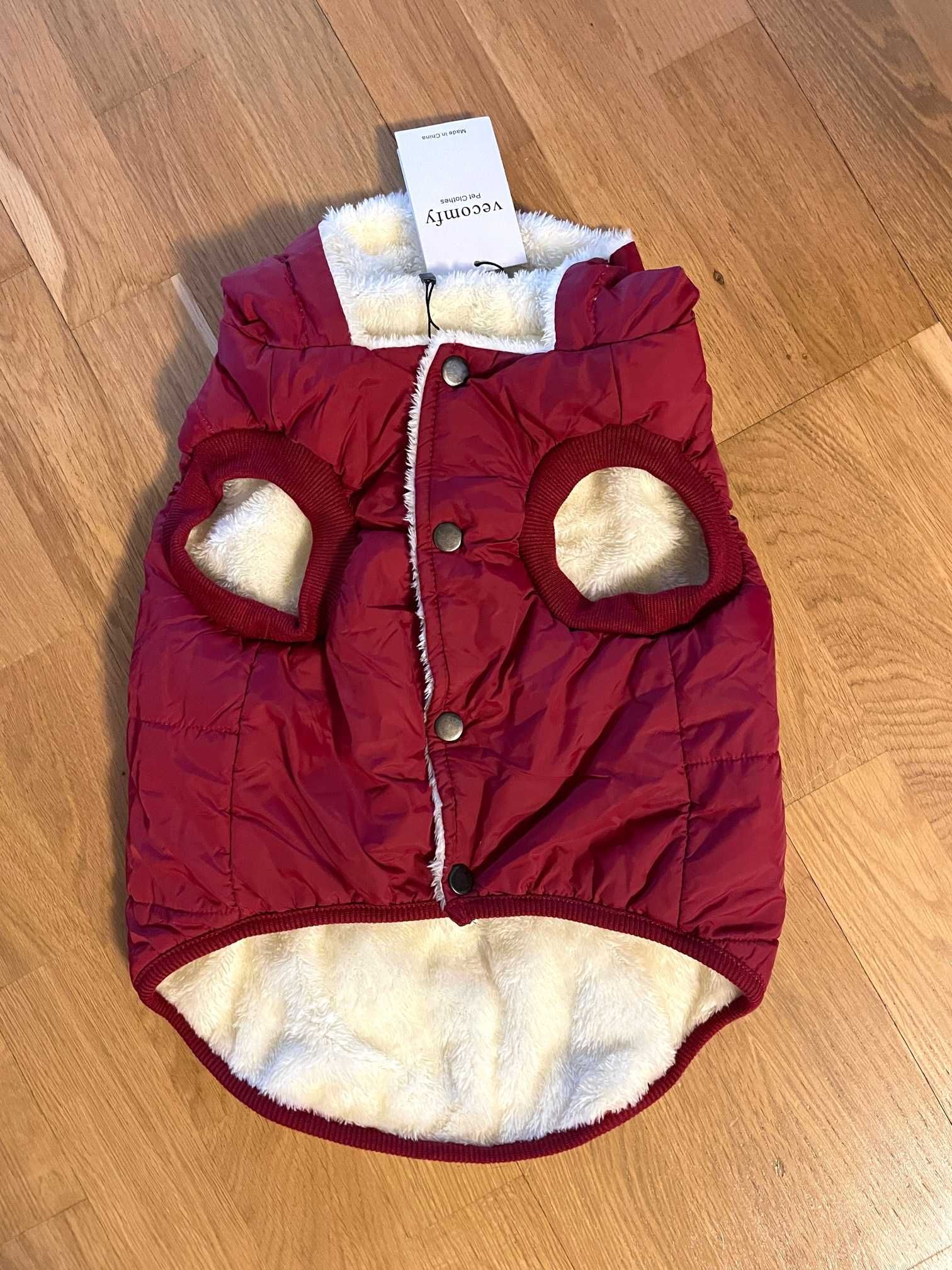 Куртка, комбинезон для собак средних размеров, плащевка+флис