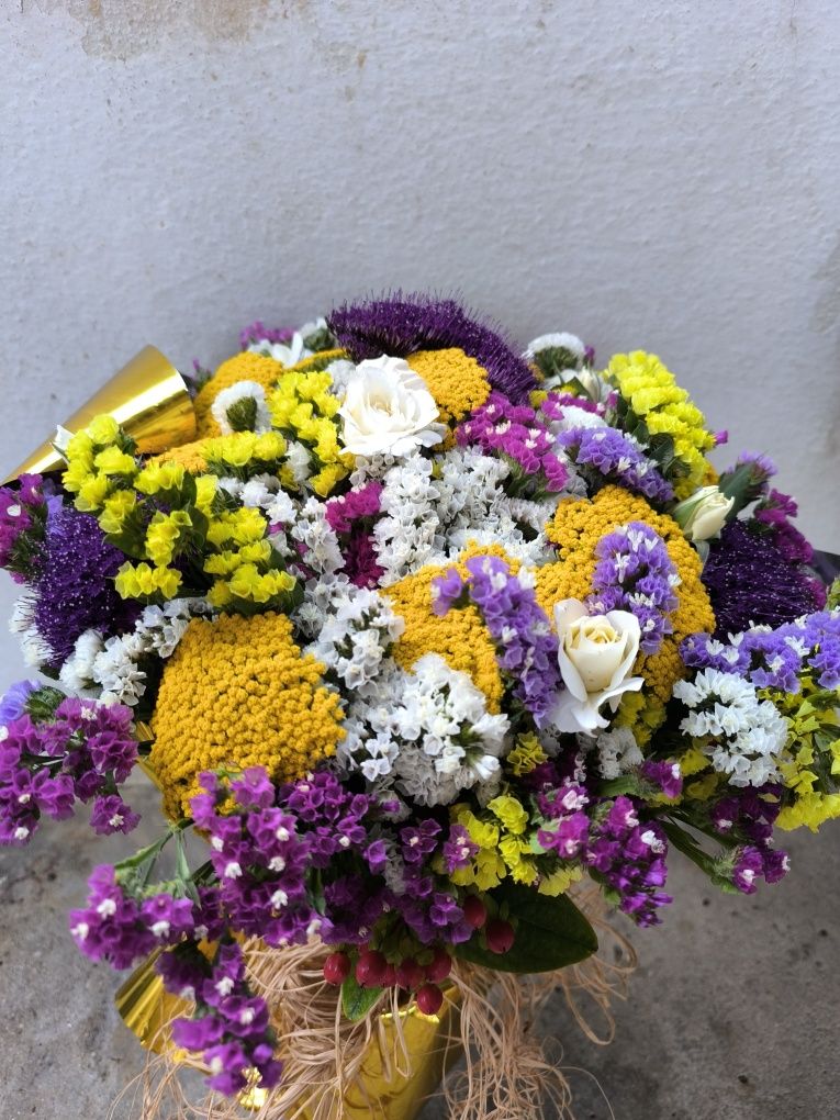 Ramos de flores naturais