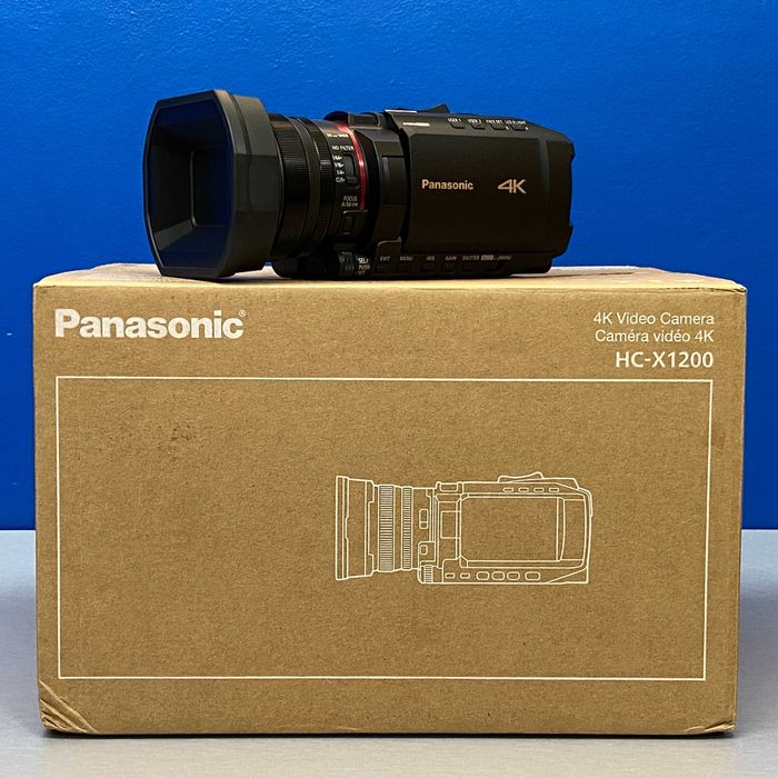 Panasonic HC-X1200 | 4K 60p | 24x Optical Zoom |  3 ANOS DE GARANTIA